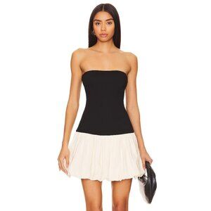 Lovers + Friends Black and White Mini Dress